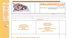 Desktop Screenshot of pizzastein.com