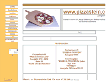 Tablet Screenshot of pizzastein.com